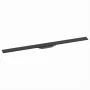 Hansgrohe RainDrain Flex oldalfal mellé zuhanylefolyó 120 cm, vágható, matt fekete 56054670