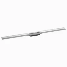   Hansgrohe RainDrain Flex oldalfal mellé zuhanylefolyó 120 cm, vágható, rozsdamentes acél hatású 56054800