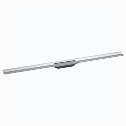 Hansgrohe RainDrain Flex oldalfal mellé zuhanylefolyó 120 cm, vágható, rozsdamentes acél hatású 56054800