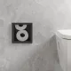 Hansgrohe XtraStoris Original falba süllyesztett WC-papír tároló, matt fekete 56058670