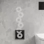 Hansgrohe XtraStoris Original falba süllyesztett WC-papír tároló, matt fekete 56058670