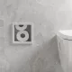 Hansgrohe XtraStoris Original falba süllyesztett WC-papír tároló, matt fehér 56058700