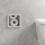 Hansgrohe XtraStoris Original falba süllyesztett WC-papír tároló, matt fehér 56058700