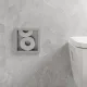 Hansgrohe XtraStoris Original falba süllyesztett WC-papír tároló, szálcsiszolt rozsdamentes acél 56058800