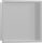 Hansgrohe XtraStoris Original falfülke integrált kerettel 30x30x10 cm, betonszürke 56061380