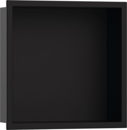 Hansgrohe XtraStoris Original falfülke integrált kerettel 30x30x10 cm, matt fekete 56061670
