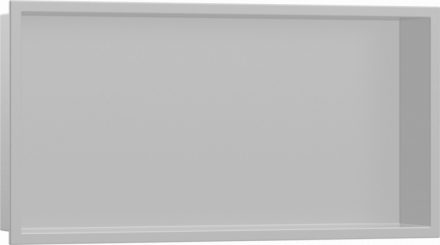 Hansgrohe XtraStoris Original falfülke integrált kerettel 30x60x10 cm, rozsdamentes acél hatású 56064800