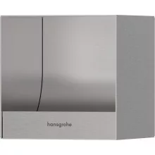   Hansgrohe XtraStoris Original süllyesztett WC papír tartó, szálcsiszolt rozsdamentes acél 56065800