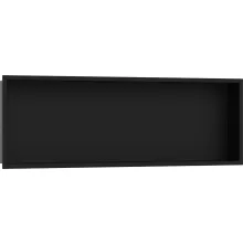   Hansgrohe XtraStoris Original falfülke integrált kerettel 30x90x10 cm, matt fekete 56067670
