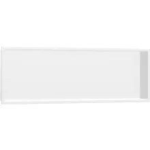   Hansgrohe XtraStoris Original falfülke integrált kerettel 30x90x10 cm, matt fehér 56067700