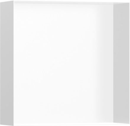 Hansgrohe XtraStoris Minimalistic Falfülke nyitott kerettel, 30 x 30 x 10 cm matt fehér 56073700