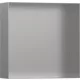 Hansgrohe XtraStoris Minimalistic Falfülke nyitott kerettel, 30 x 30 x 10 cm rozsdamentes acél hatású 56073800