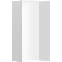   Hansgrohe XtraStoris Minimalistic Falfülke nyitott kerettel, 30 x 15 x 14 cm matt fehér 56076700