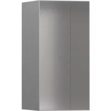   Hansgrohe XtraStoris Minimalistic Falfülke nyitott kerettel, 30 x 15 x 14 cm rozsdamentes acél hatású 56076800