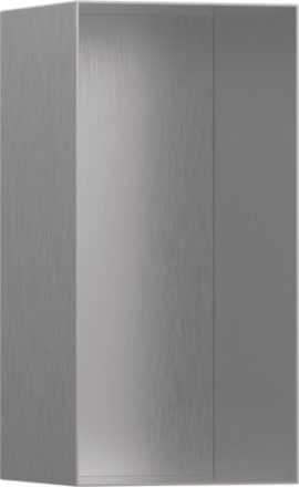 Hansgrohe XtraStoris Minimalistic Falfülke nyitott kerettel, 30 x 15 x 14 cm rozsdamentes acél hatású 56076800