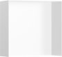 Hansgrohe XtraStoris Minimalistic Falfülke nyitott kerettel, 30 x 30 x 14 cm matt fehér 56079700