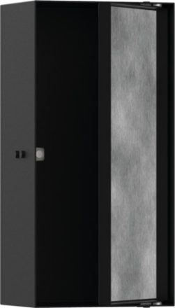 Hansgrohe XtraStoris Rock Falfülke cserélhető ajtóval, 30 x 15 x 10 cm matt fekete 56082670