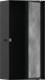 Hansgrohe XtraStoris Rock Falfülke cserélhető ajtóval, 30 x 15 x 10 cm matt fekete 56082670