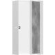 Hansgrohe XtraStoris Rock Falfülke cserélhető ajtóval, 30 x 15 x 10 cm matt fehér 56082700