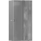 Hansgrohe XtraStoris Rock Falfülke csempézhető ajtóval 30x15x10 cm, rozsdamentes acél hatású 56082800