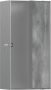 Hansgrohe XtraStoris Rock Falfülke cserélhető ajtóval, 30 x 15 x 10 cm rozsdamentes acél hatású 56082800
