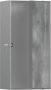 Hansgrohe XtraStoris Rock Falfülke cserélhető ajtóval, 30 x 15 x 10 cm rozsdamentes acél hatású 56082800