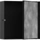 Hansgrohe XtraStoris Rock Falfülke csempézhető ajtóval 30x30x10 cm, matt fekete 56085670