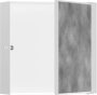 Hansgrohe XtraStoris Rock Falfülke cserélhető ajtóval, 30 x 30 x 10 cm matt fehér 56085700