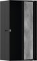 Hansgrohe XtraStoris Rock Falfülke cserélhető ajtóval, 30 x 15 x 14 cm matt fekete 56088670