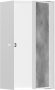 Hansgrohe XtraStoris Rock Falfülke cserélhető ajtóval, 30 x 15 x 14 cm matt fehér 56088700