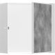 Hansgrohe XtraStoris Rock Falfülke cserélhető ajtóval, 30 x 30 x 14 cm matt fehér 56091700