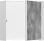 Hansgrohe XtraStoris Rock Falfülke cserélhető ajtóval, 30 x 30 x 14 cm matt fehér 56091700