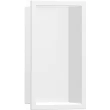   Hansgrohe XtraStoris Original süllyesztett falfülke integrált kerettel 30x15x7 cm, matt fehér 56092700