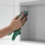 Hansgrohe XtraStoris Original falfülke nyitott kerettel 39x39x7 cm, betonszürke 56093380