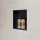 Hansgrohe XtraStoris Original falfülke kerettel 390x390x70 mm, matt fekete 56093670