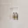 Hansgrohe XtraStoris Original falfülke kerettel 390x390x70 mm, matt fehér 56093700