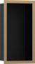 Hansgrohe XtraStoris Individual Falfülke matt fekete színben, design kerettel 30 x 15 x 10 cm szálcsiszolt bronz 56095140