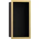 Hansgrohe XtraStoris Individual Falfülke matt fekete színben, design kerettel 30 x 15 x 10 cm polírozott arany hatású 56095990