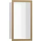 Hansgrohe XtraStoris Individual Falfülke matt fehér színben, design kerettel 30 x 15 x 10 cm szálcsiszolt bronz 56096140