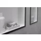 Hansgrohe XtraStoris Individual Falfülke matt fehér színben, design kerettel 30 x 15 x 10 cm szálcsiszolt fekete króm 56096340