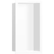   Hansgrohe XtraStoris Individual Falfülke matt fehér színben, design kerettel 30 x 15 x 10 cm matt fehér 56096700