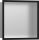 Hansgrohe XtraStoris Individual Falfülke szálcsiszolt rozsdamentes acél felülettel, design kerettel 30 x 30 x 10 cm matt fekete 56097670