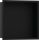 Hansgrohe XtraStoris Individual Falfülke matt fekete színben, design kerettel 30 x 30 x 10 cm matt fekete 56098670