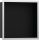 Hansgrohe XtraStoris Individual Falfülke matt fekete színben, design kerettel 30 x 30 x 10 cm rozsdamentes acél hatású 56098800