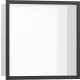 Hansgrohe XtraStoris Individual Falfülke integrált kerettel, 30 x 30 x 10 cm matt fehér/szálcsiszolt fekete 56099340