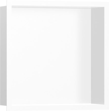 Hansgrohe XtraStoris Individual Falfülke integrált kerettel, 30 x 30 x 10 cm matt fehér 56099700