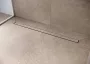 Hansgrohe RainDrain Compact Komplett zuhanylefolyó 600 készlet lapos beépítéshez, szálcsiszolt rozsdamentes acél kivitelben