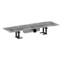 Hansgrohe RainDrain Compact 600 komplett zuhanyfolyóka készlet standard telepítéshez 56174800