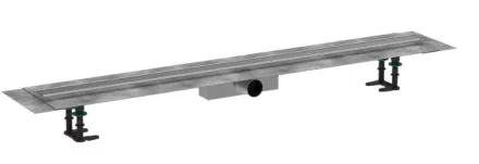 Hansgrohe RainDrain Compact 1200 komplett zuhanyfolyóka készlet standard telepítéshez kivitelben