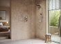 RainDrain Original  Finish 1000 zuhanylefolyó, szálcsiszolt rozsdamentes acél 56200800